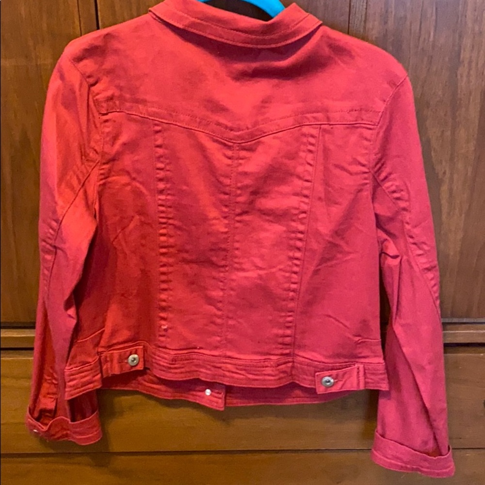 Pink jean jacket - Picture 3 of 3
